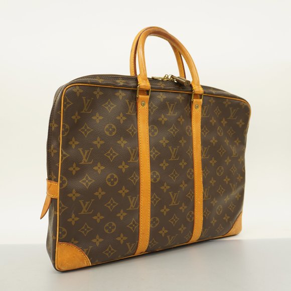 [3za0179] Auth Louis Vuitton Briefcase Monogram Porte Document Voyage M53361 - Picture 2 of 15